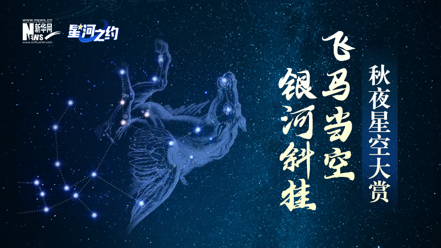 星河之约｜秋夜星空大赏：飞马当空银河斜挂-新华网